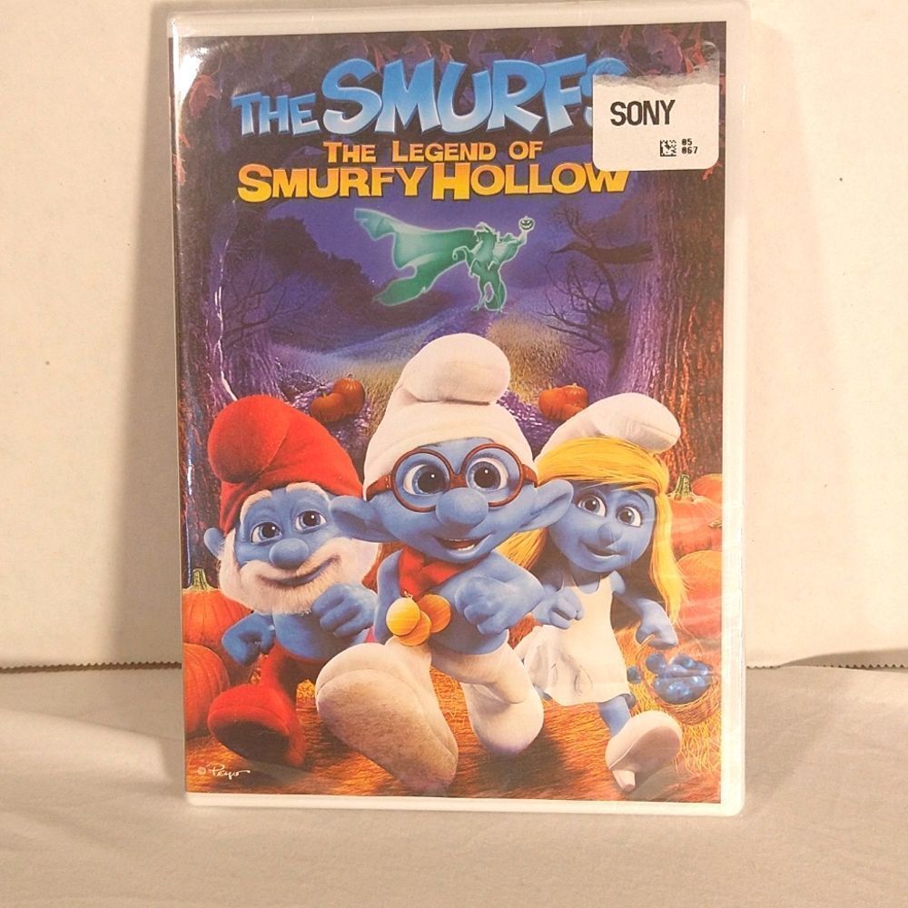 The Smurf The Legend of Smurfy Hollow DVD New Unopened Smurf Halloween Movie